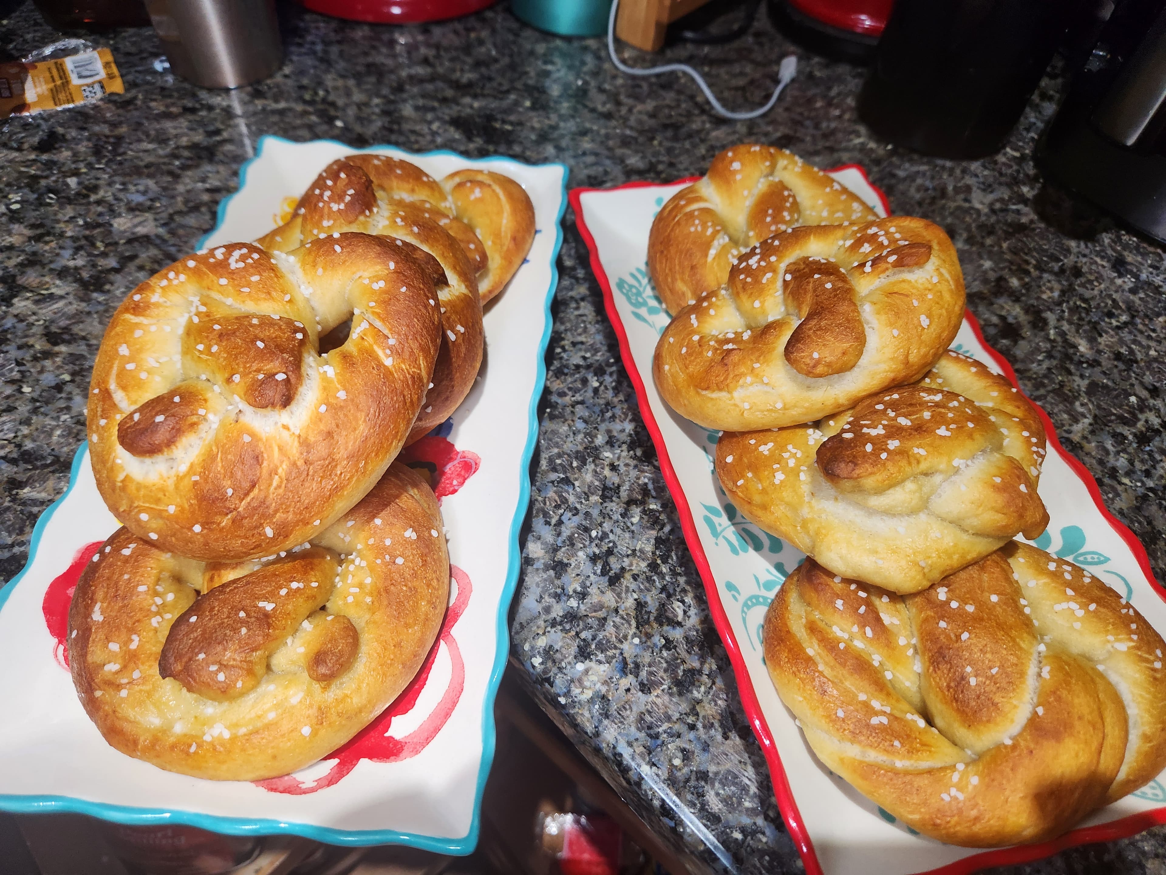Sourdough Soft Pretzels